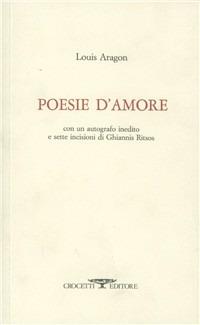 Poesie d'amore - Louis Aragon - copertina