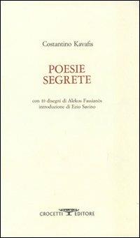 Poesie segrete. Testo greco a fronte - Konstantinos Kavafis - copertina