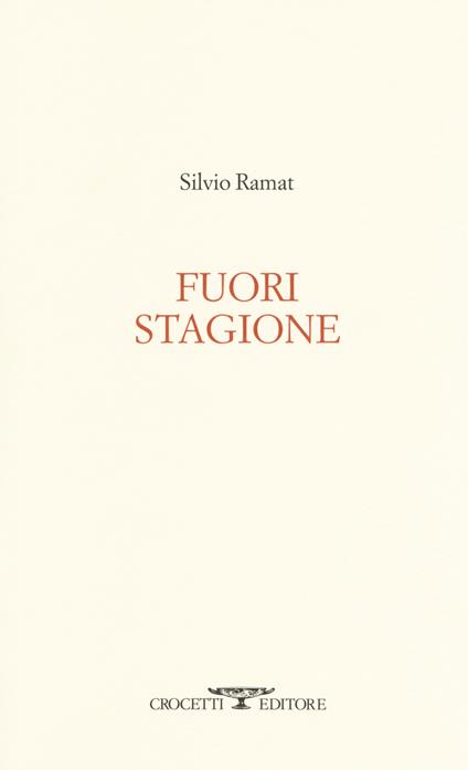 Fuori stagione - Silvio Ramat - copertina