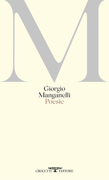 Poesie - Giorgio Manganelli - copertina