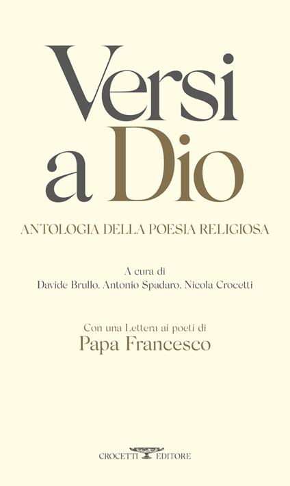 Versi a Dio. Antologia della poesia religiosa - copertina