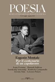 Poesia. Rivista internazionale di cultura poetica. Nuova serie. Vol. 32