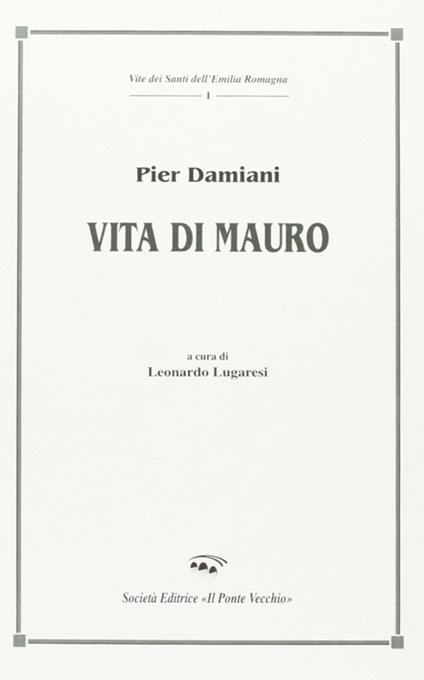 Vita di Mauro - Pier Damiani (san) - copertina