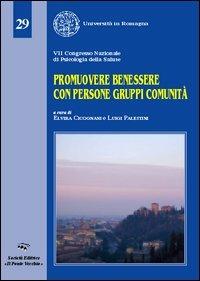 Promuovere benessere con persone gruppi comunità - copertina