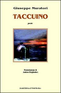 Taccuino - Giuseppe Muratori - copertina