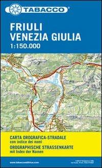 Carta stradale. Friuli Venezia Giulia. 1:150.000 - copertina