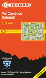 VCOM Val Comelico. Dolomiti 1:25.000. Ediz. multilingue