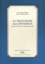 La traduzione all'università. Russo-italiano, italiano-russo