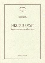 Derrida e Artaud. Decostruzione e teatro della crudeltà