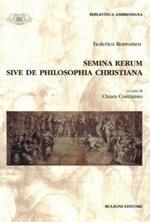 Semina rerum sive de philosophia christiana