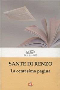 La centesima pagina - Sante Di Renzo - copertina