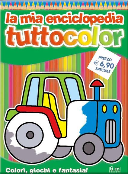 La mia enciclopedia a tutto colore - copertina
