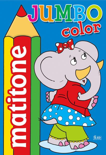 Jumbo color. Con gadget - copertina