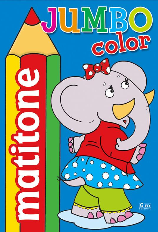 Jumbo color. Con gadget - copertina