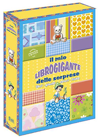 Il mio librogigante delle sorprese. Libri, giochi, colori, fiabe - copertina