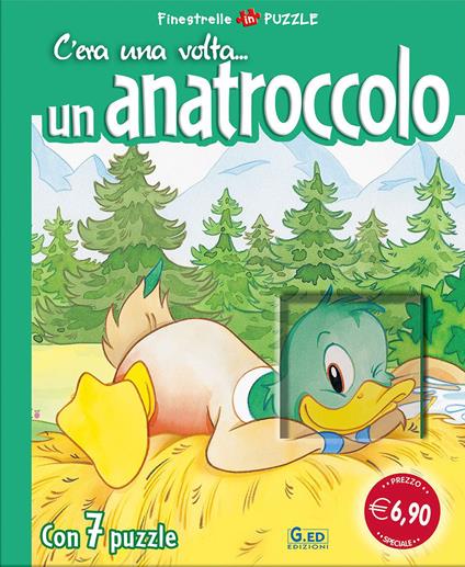 C'era una volta... un anatroccolo. Libro puzzle. Ediz. illustrata - copertina
