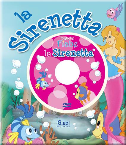 La sirenetta. Ediz. illustrata. Con DVD - copertina