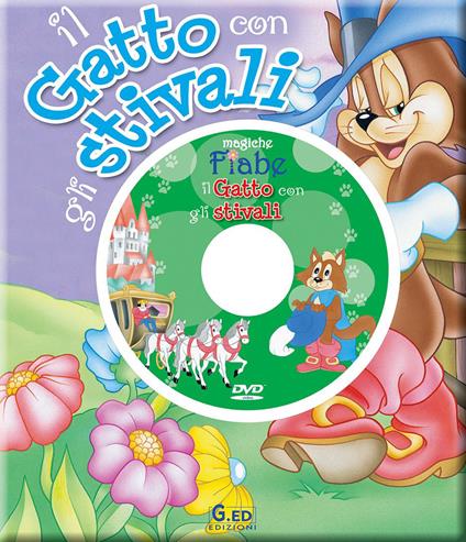 Il gatto con gli stivali. Ediz. illustrata. Con DVD - copertina