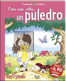 C'era una volta... un puledro. Libro puzzle - copertina