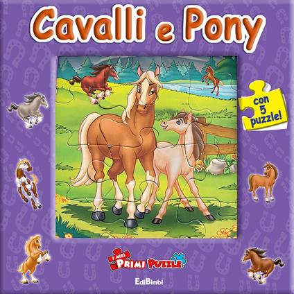 Cavalli & pony. Primi puzzle - copertina