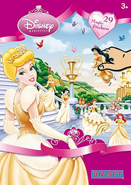 Disney princess. Con adesivi. Ediz. illustrata - copertina