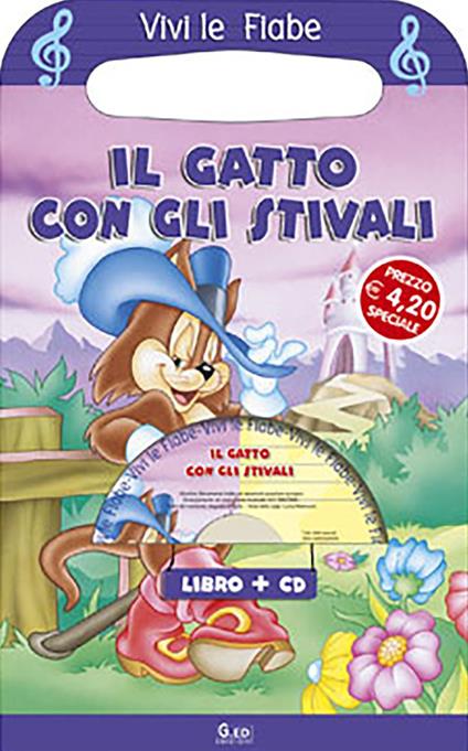 Il gatto con gli stivali. Ediz. illustrata. Con CD-ROM - copertina