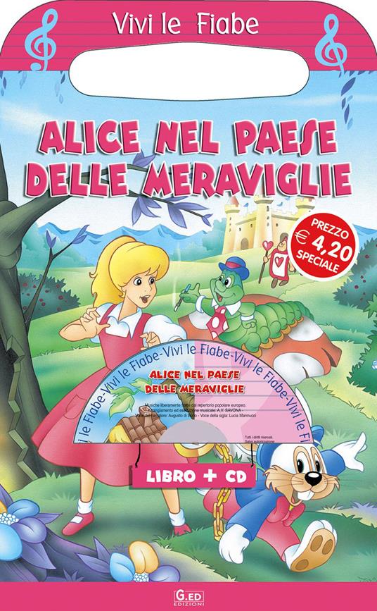 Alice nel paese delle meraviglie. Ediz. illustrata. Con CD-ROM - copertina