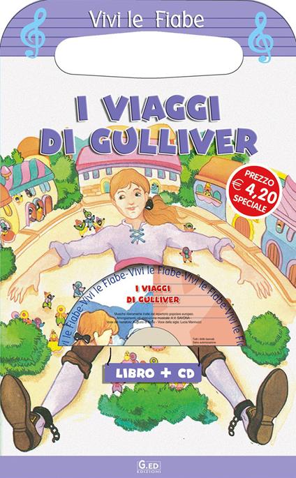 I viaggi di Gulliver. Ediz. illustrata. Con CD-ROM - copertina