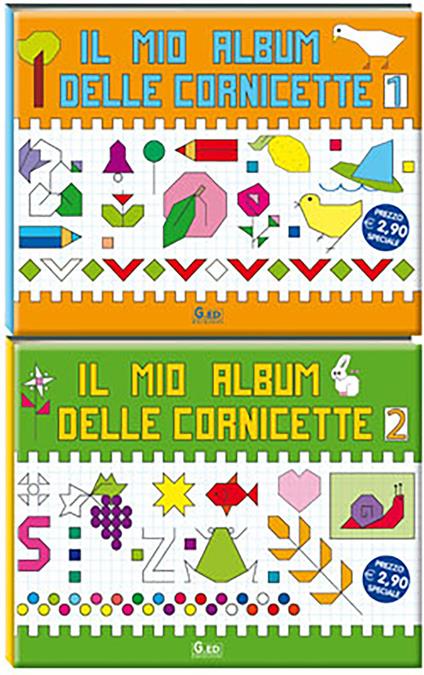 Il mio album delle cornicette. Ediz. illustrata - copertina