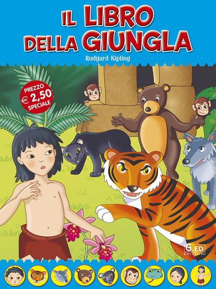 Il libro della giungla. Fiabe di sempre - copertina