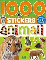 Mille stickers. Animali. Ediz. illustrata