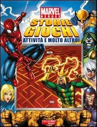 Storie, giochi, attività e molto altro! Marvel Heroes - copertina