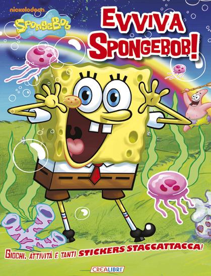 Evviva SpongeBob! Con adesivi - copertina