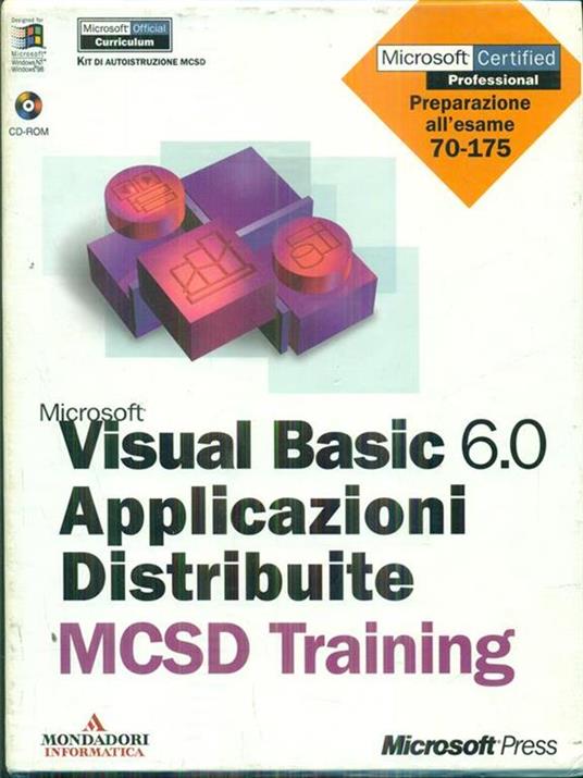 Microsoft Visual Basic 6.0. Applicazioni Distribuite. MCSD Training - copertina