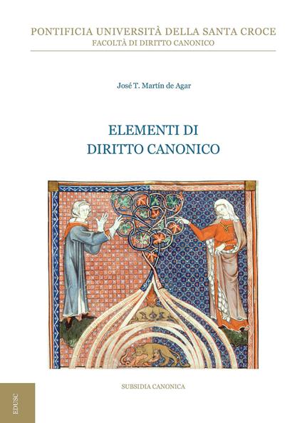 Elementi di diritto canonico - J. Tomás Martín de Agar - copertina
