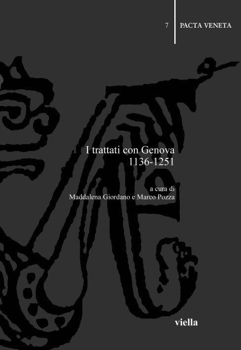 I trattati con Genova 1136-1251 - copertina