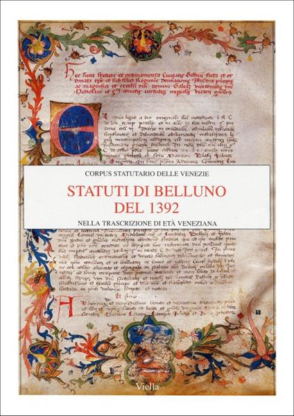 Statuti di Belluno del 1392 nella trascrizione di età veneziana - copertina