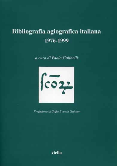 Bibliografia agiografica italiana 1976-1999 - copertina