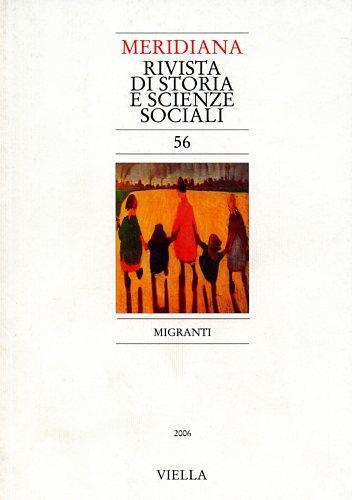 Meridiana (2006). Vol. 56: Migranti - copertina