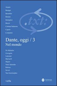 Critica del testo. Vol. 14/3: Dante, oggi nel mondo - copertina
