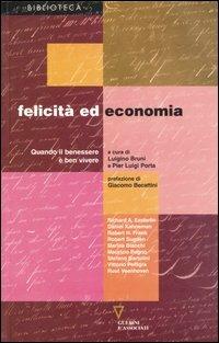 Felicità ed economia. Quando il benessere è ben vivere - copertina