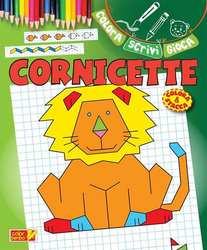Cornicette blu-rosso. Ediz. illustrata - copertina