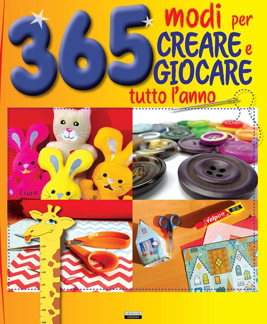 365 modi per creare e giocare tutto l'anno - copertina