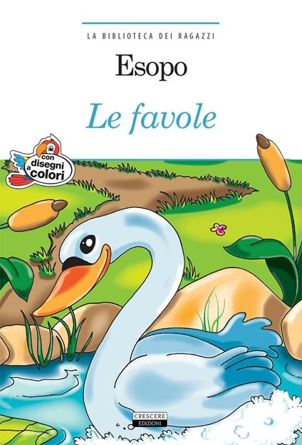 Le favole. Ediz. a colori. Con Segnalibro - Esopo - copertina