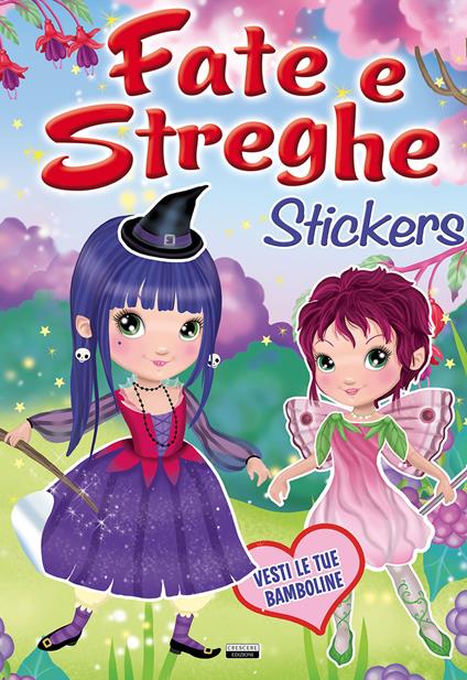 Fate e streghe. Con Adesivi - copertina