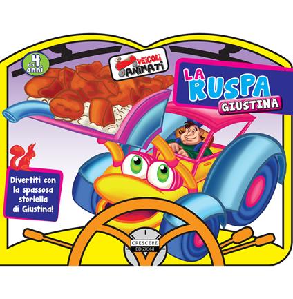 La ruspa Giustina. Ediz. a colori - copertina