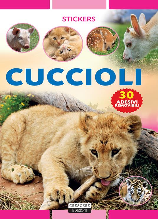 Cuccioli. Con 30 adesivi removibili. Ediz. illustrata - Viola Autieri - copertina