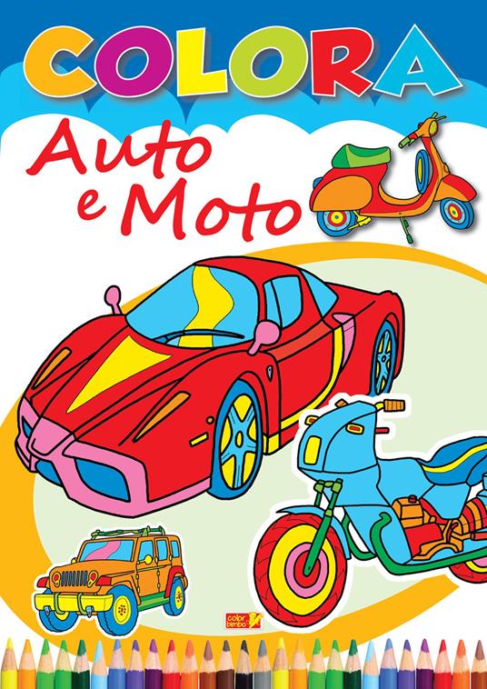 Colora auto e moto - copertina