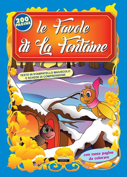 Favole - Jean de La Fontaine - copertina