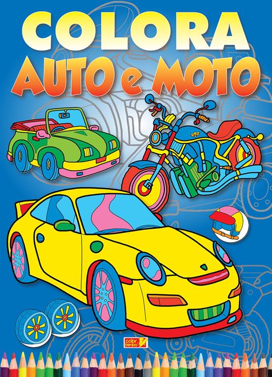 Colora auto e moto - copertina